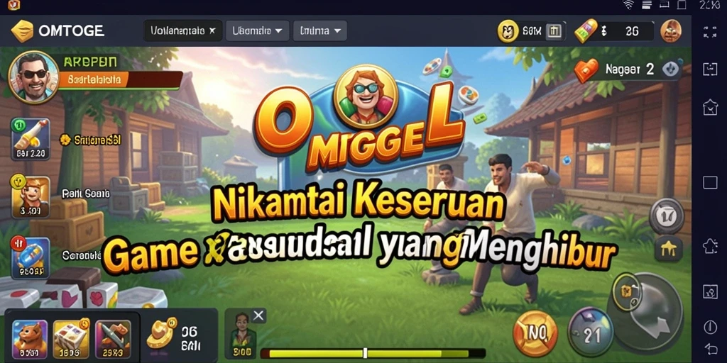 Tampilan gameplay menarik dari OMTOGEL yang seru dan menyenangkan.